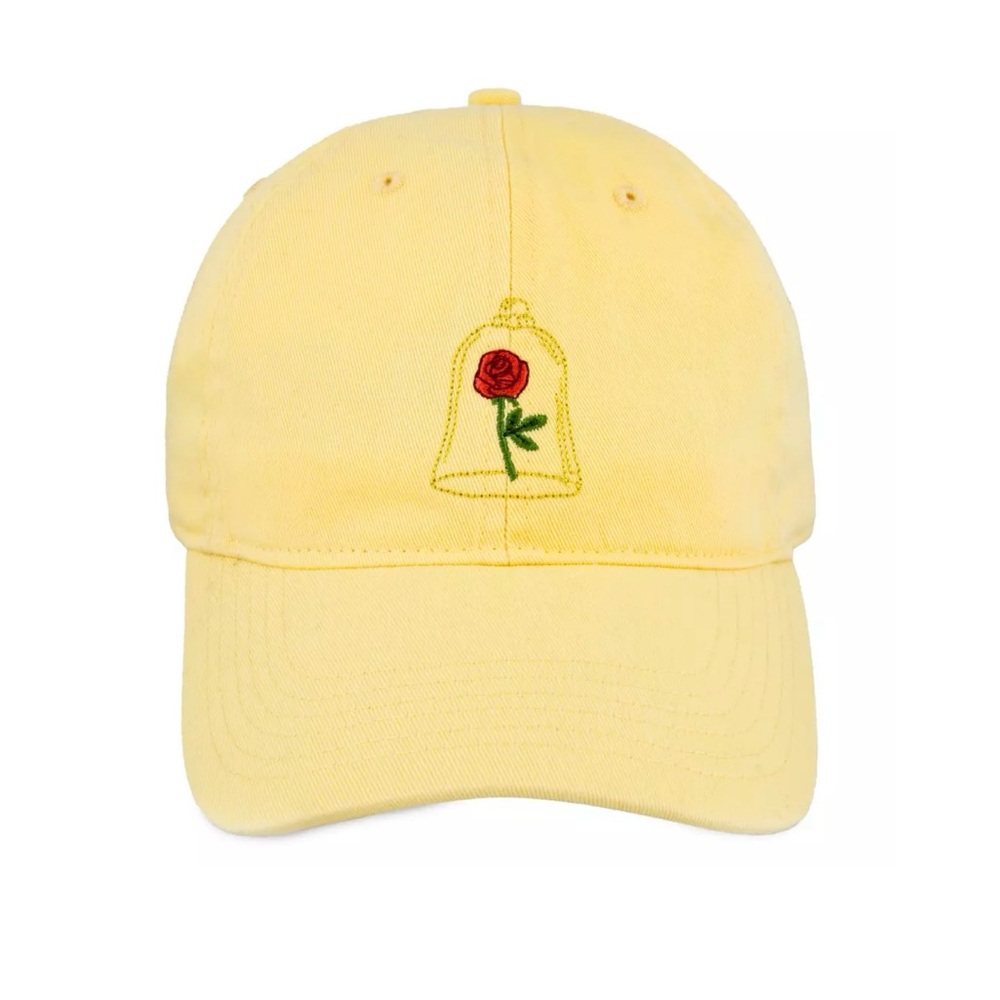 Beauty and the Beast Enchanted Rose Baseball Cap for Adults